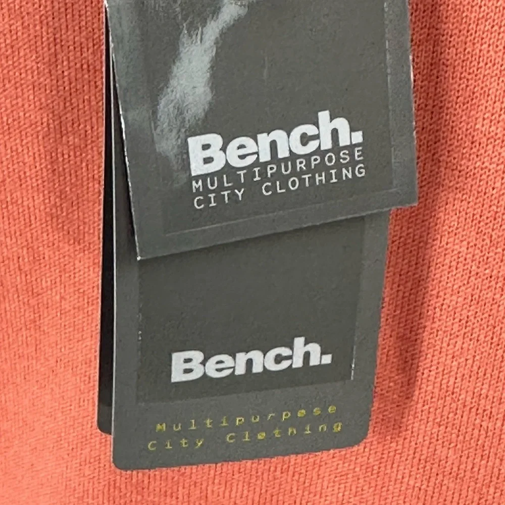 Bench Cap Sleeve Round Neck Lightweight Sweater - Orange - size Small
